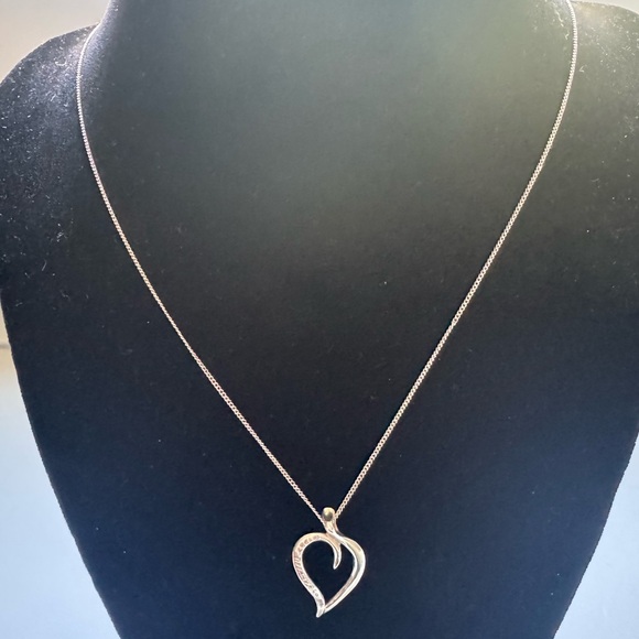 Tiffany & Co. Elsa Peretti Open Heart Necklace – Sterling Silver - Picture 1 of 5